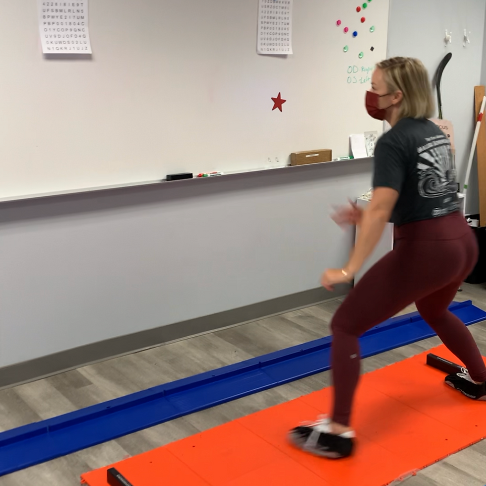 vision rehabilitation concussion light sensitivity balance therapy