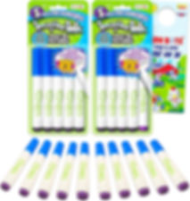 Imagine Ink Markers Only Replacement Bundle - 10 Pc Imagine Ink Markers Refill 