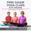 Thumbnail: Gaiam Kids Yoga Mat Exercise Mat, Yoga for Kids with Fun Prints - Playtime for 