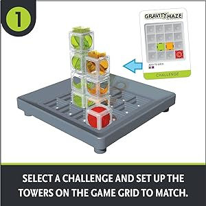 Thumbnail: ThinkFun Gravity Maze Marble Run Brain Game and STEM Toy for Boys and Girls Age