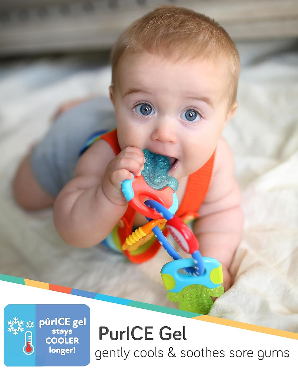 Thumbnail: Nuby Ice Gel Teether Keys