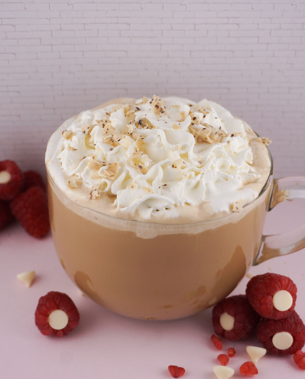Raspberry Truffle Latte
