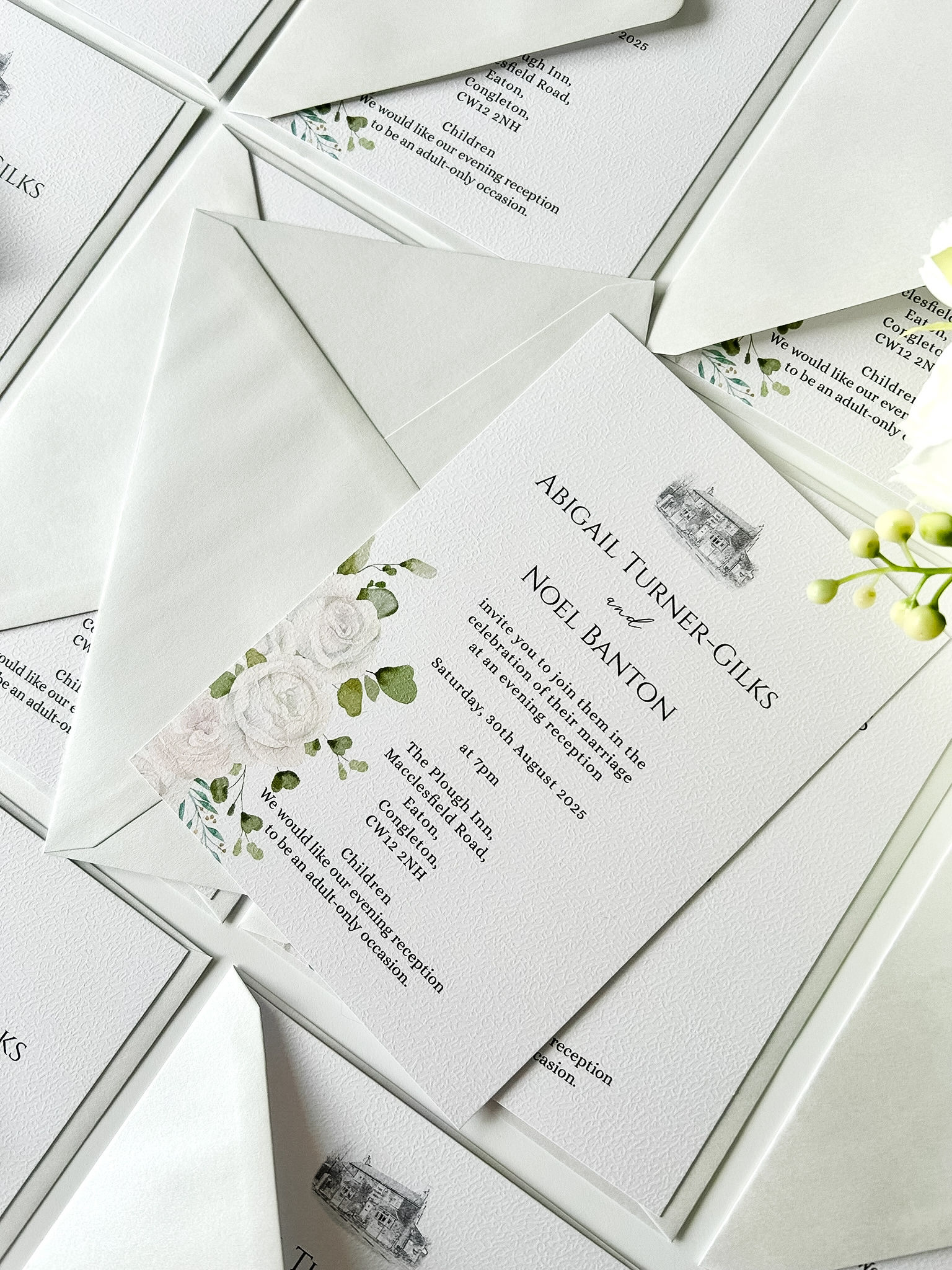 Meadow Evening Wedding Invitation