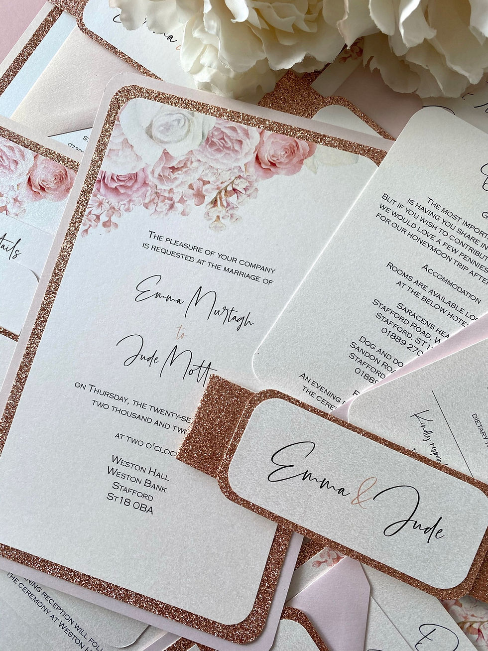 Thumbnail: Sammie Wedding Invitation Bundle