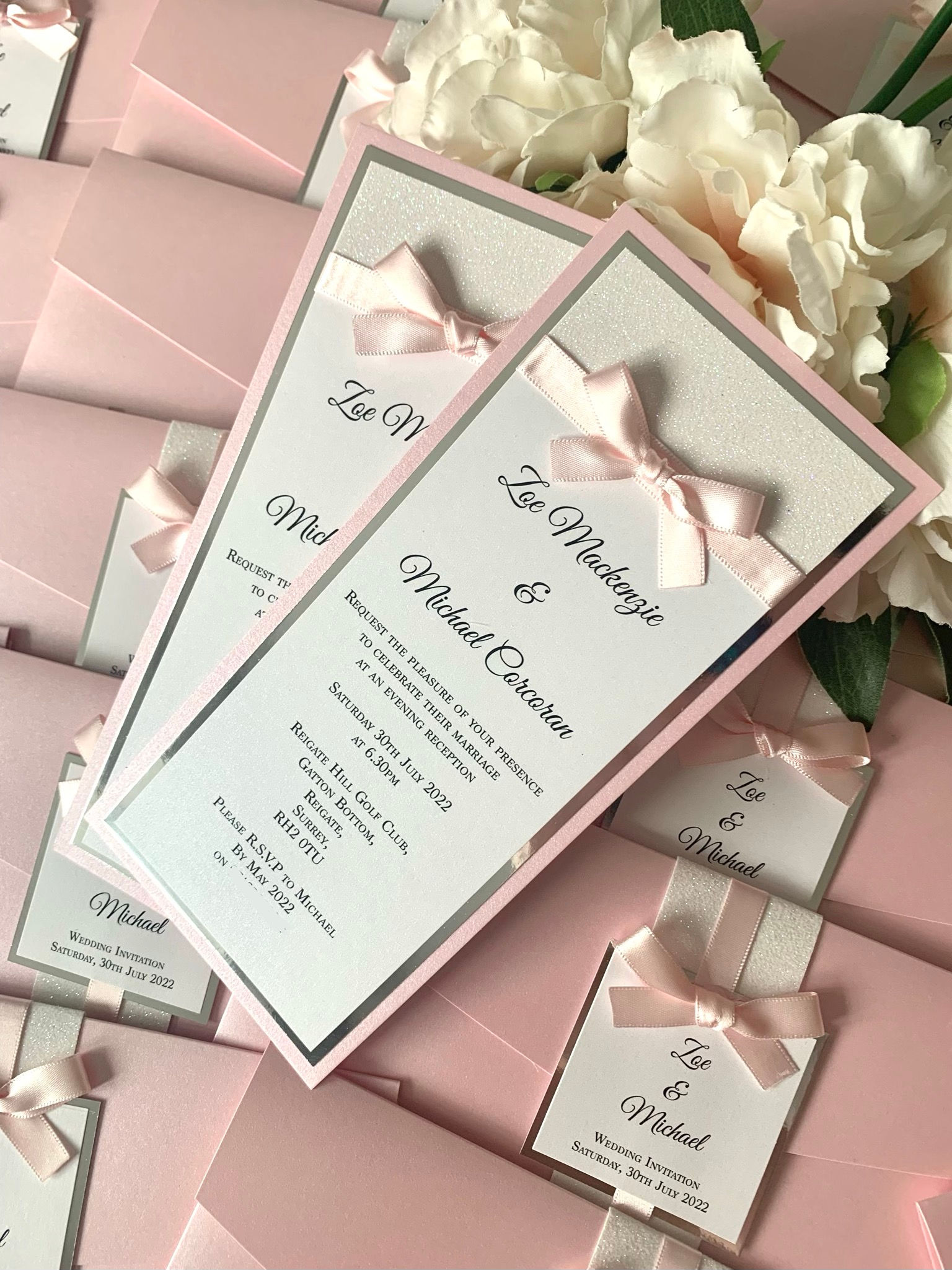 Rebekah Evening Wedding Invitation