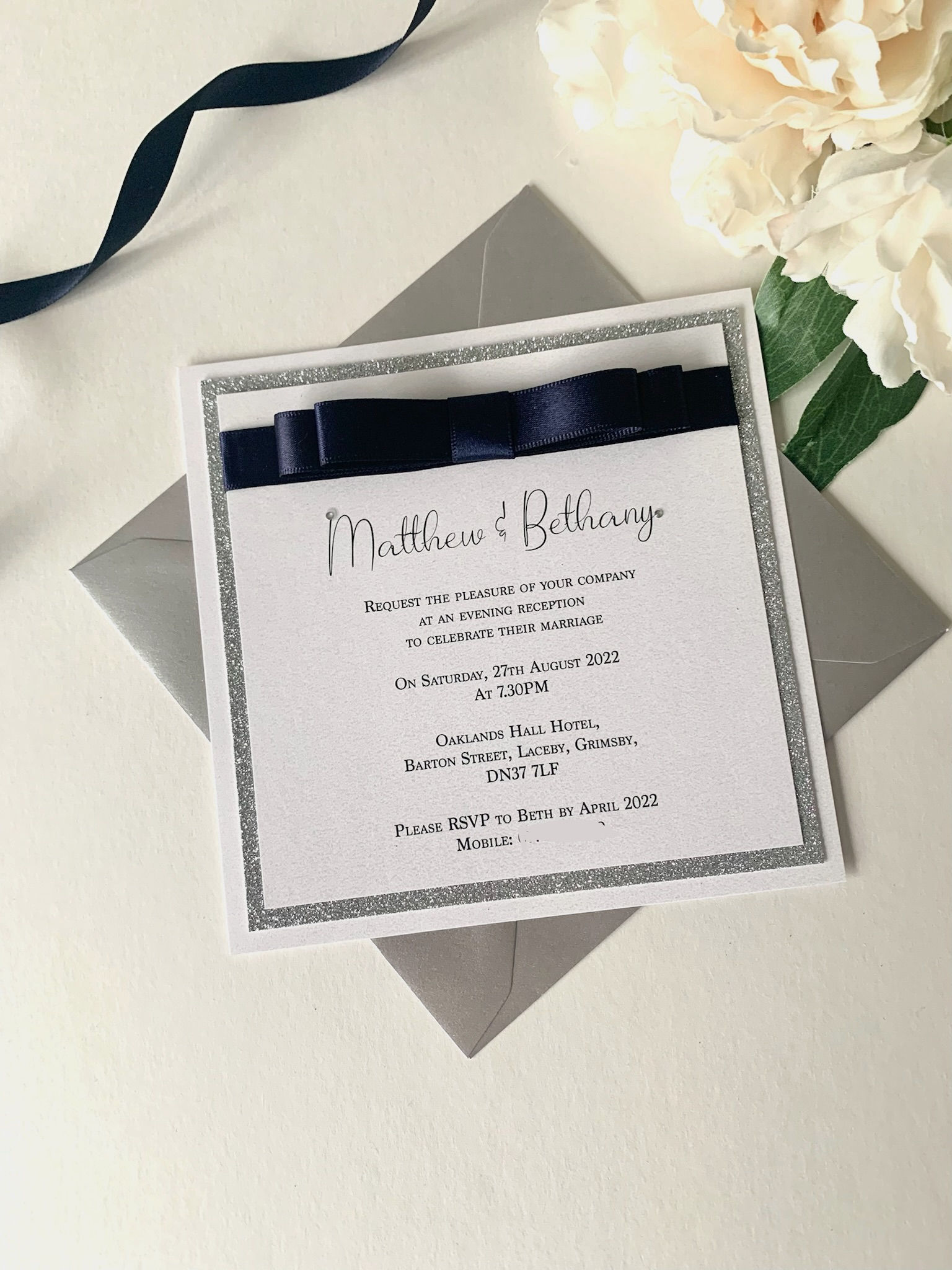 Melissa Evening Wedding Invitation