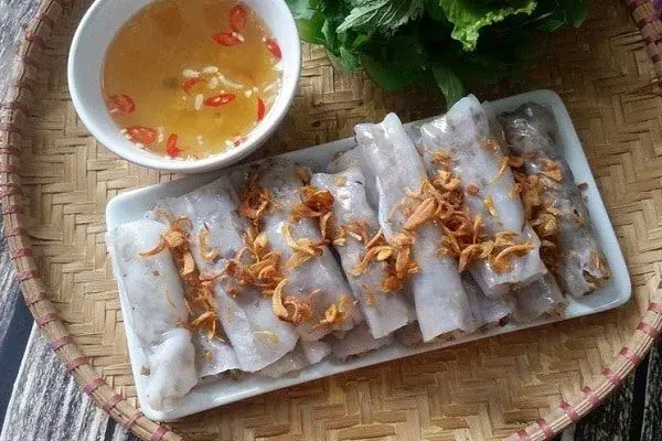 hình ảnh món bánh cuốn