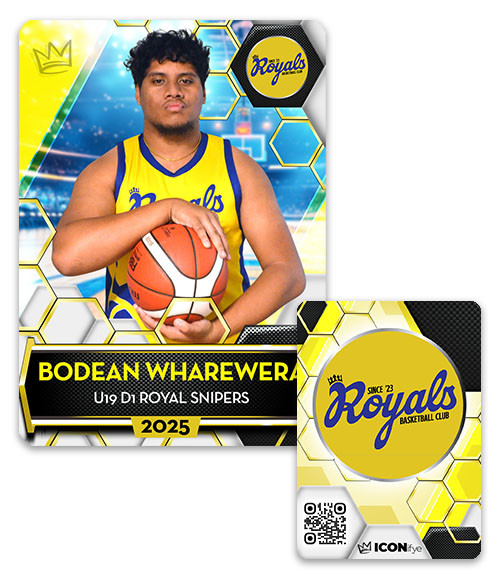 Royals Basketball - 2025 Season 2 - Card