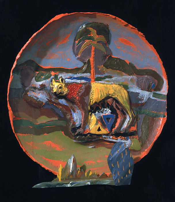 Capitoline Wolf with Tree of Life