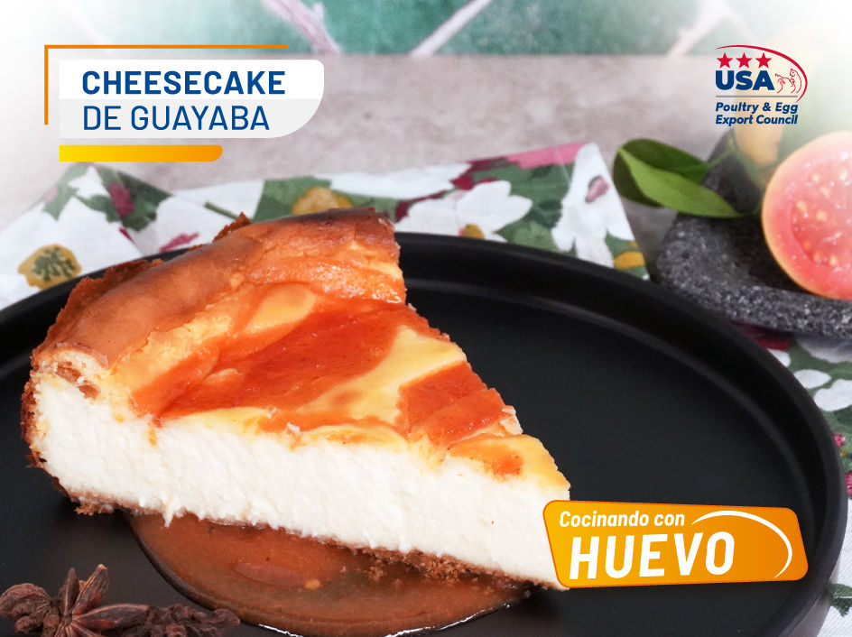 Receta cheesecake de guayaba