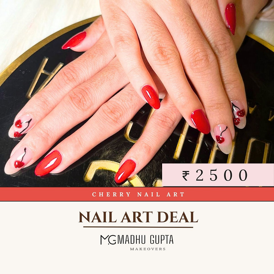Cherry Nail Art ₹2500