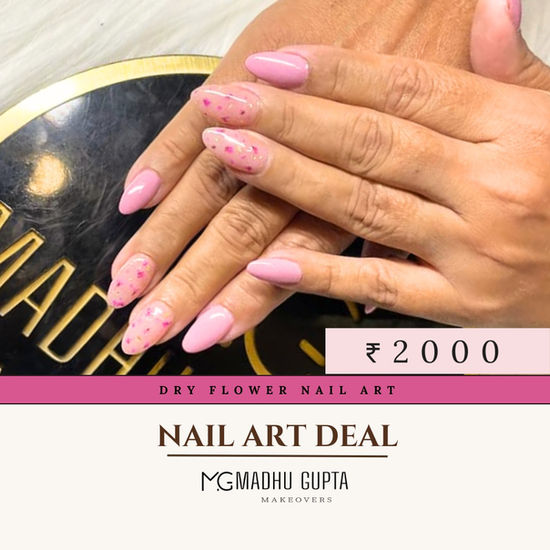 Flower Nail Art Extension Design Offer