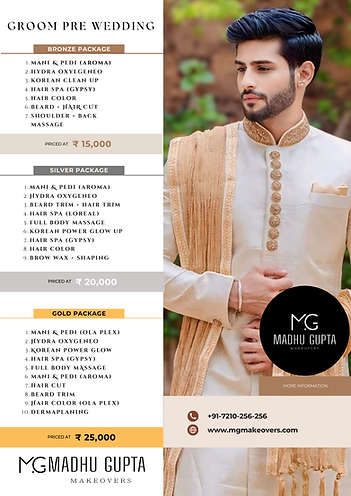 Groom Packages