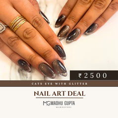 Cat Eye Nail Design Offer at ₹2500