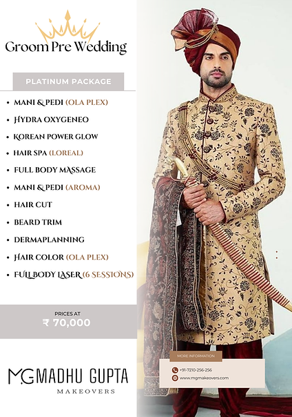 GROOM PACKAGES