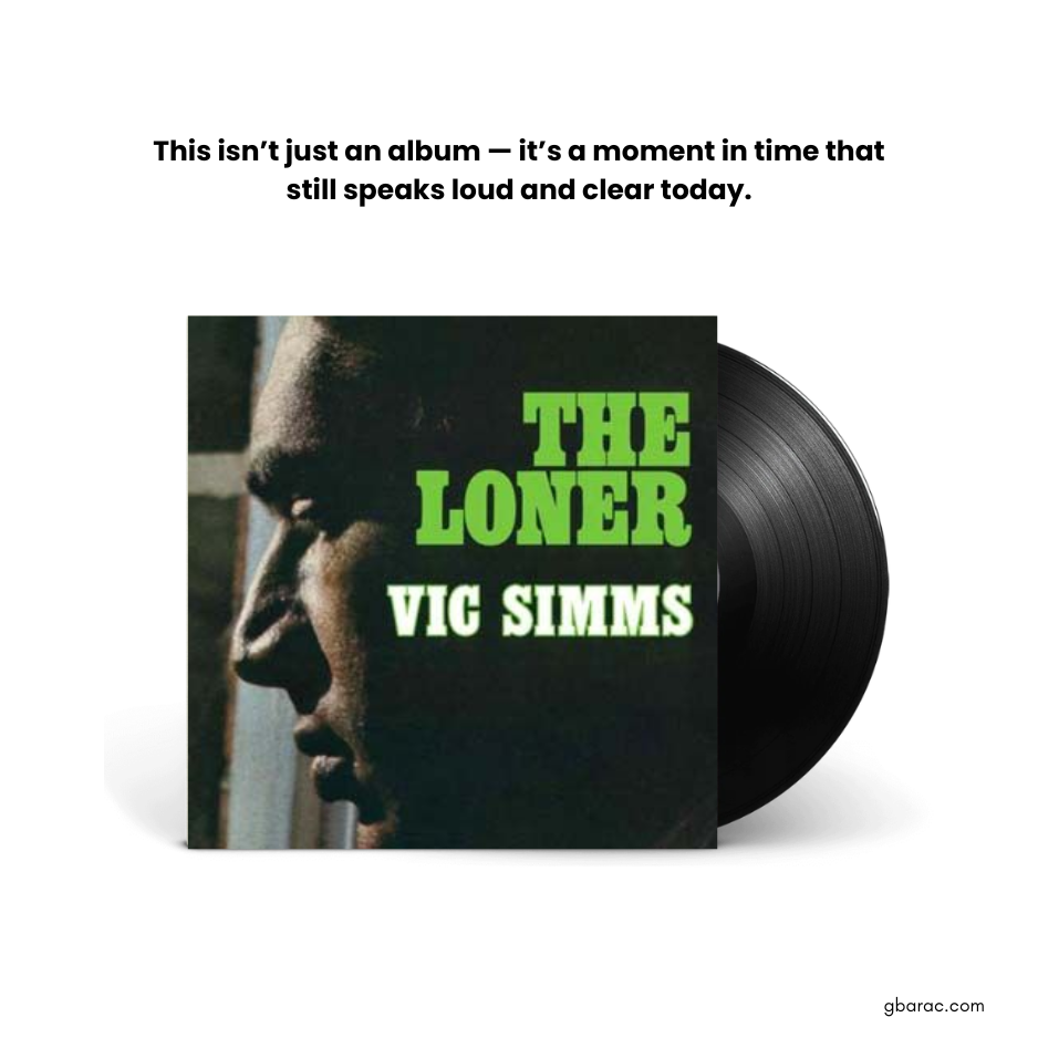 'The Loner' by Vic Simms.