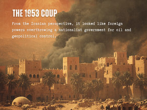 The Shah ruled Iran for 26 years with strong U.S. support.