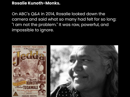 A glimpse into the life and legacy of Rosalie Kunoth-Monks OAM.