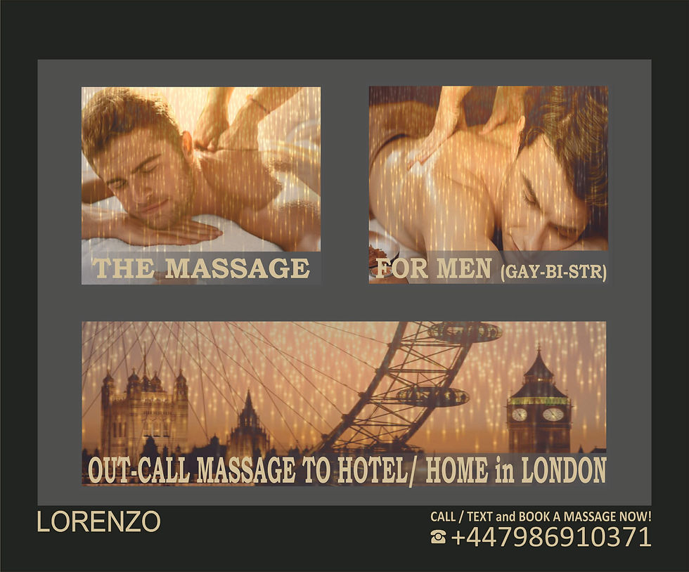 full body male massage london uk