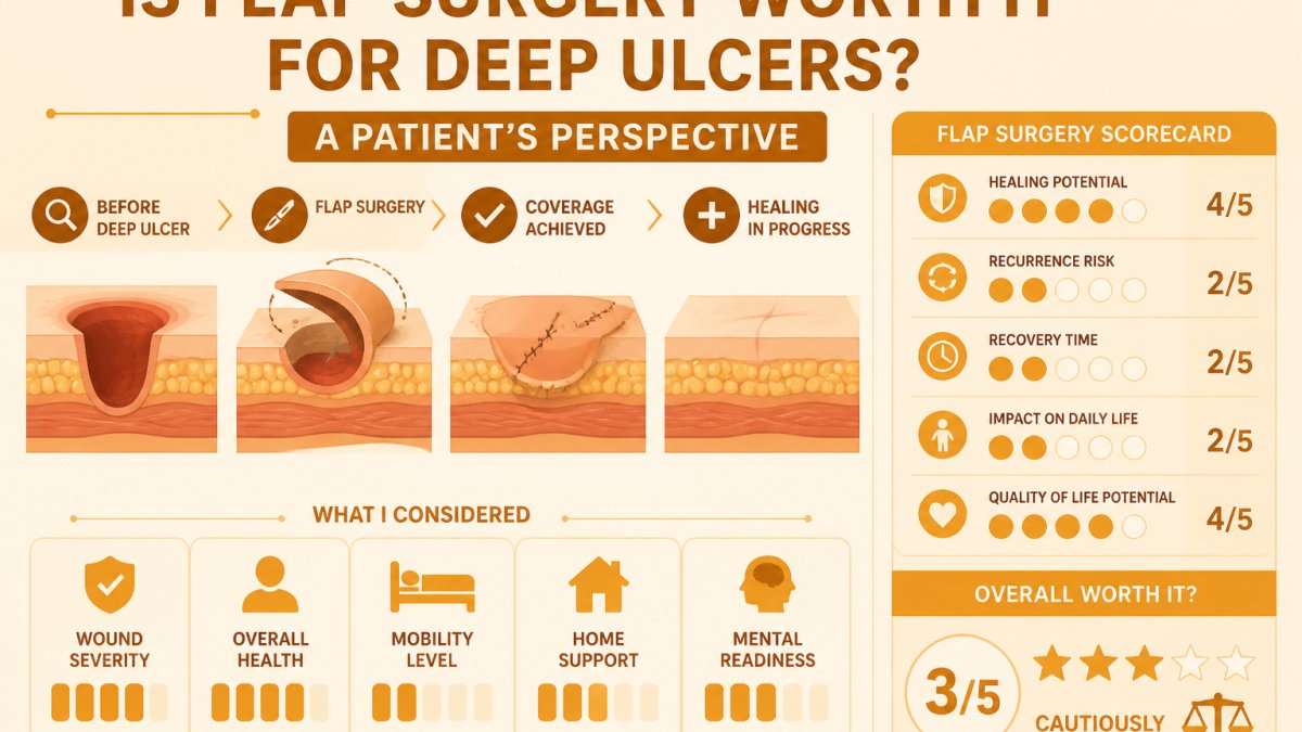 Is Flap Surgery Worth It for Deep Pressure Ulcers? A Patient's Perspective