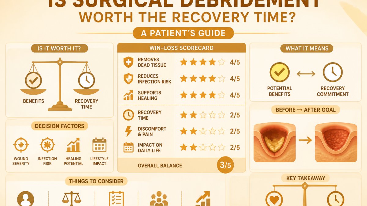 Is Surgical Debridement Worth the Recovery Time? A Patient's Guide