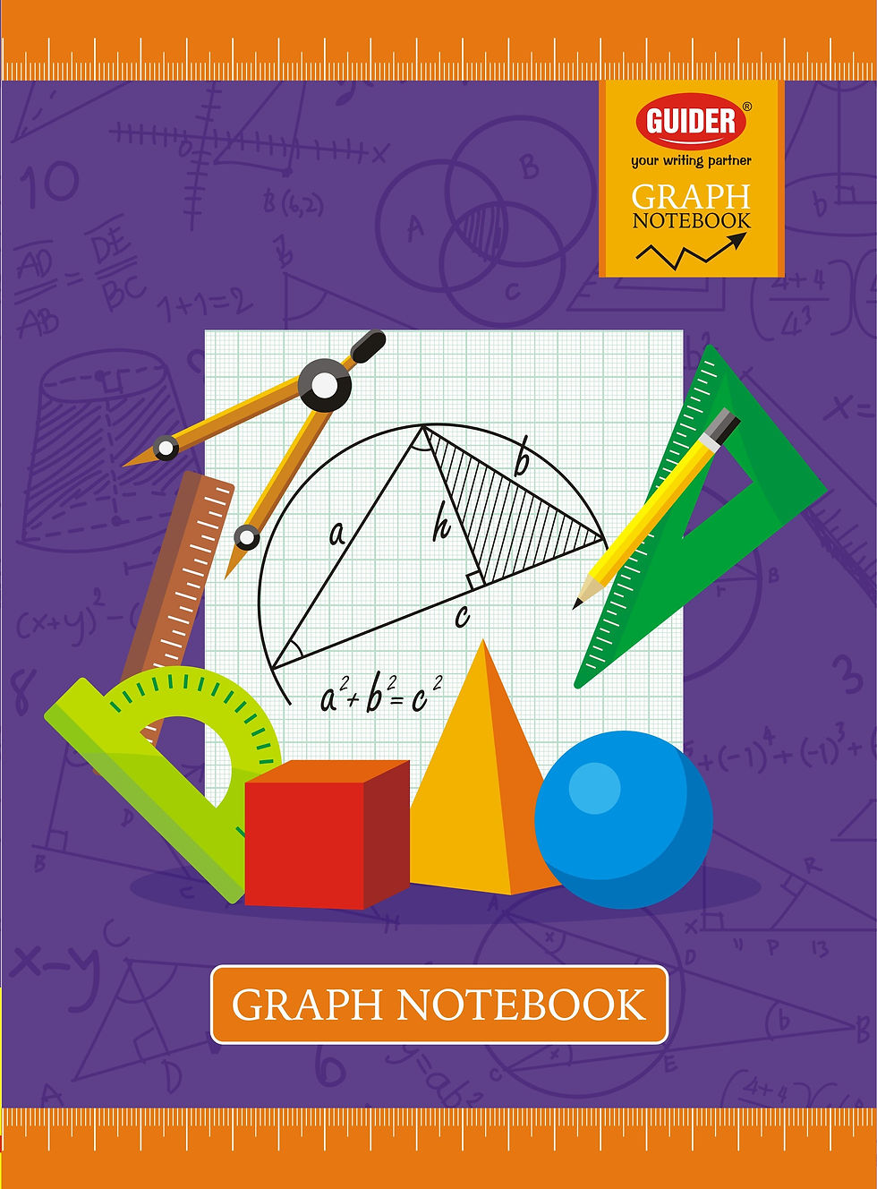 Thumbnail: Graph Notebook 23.5cm X 17.5cm (Shrink Pack)