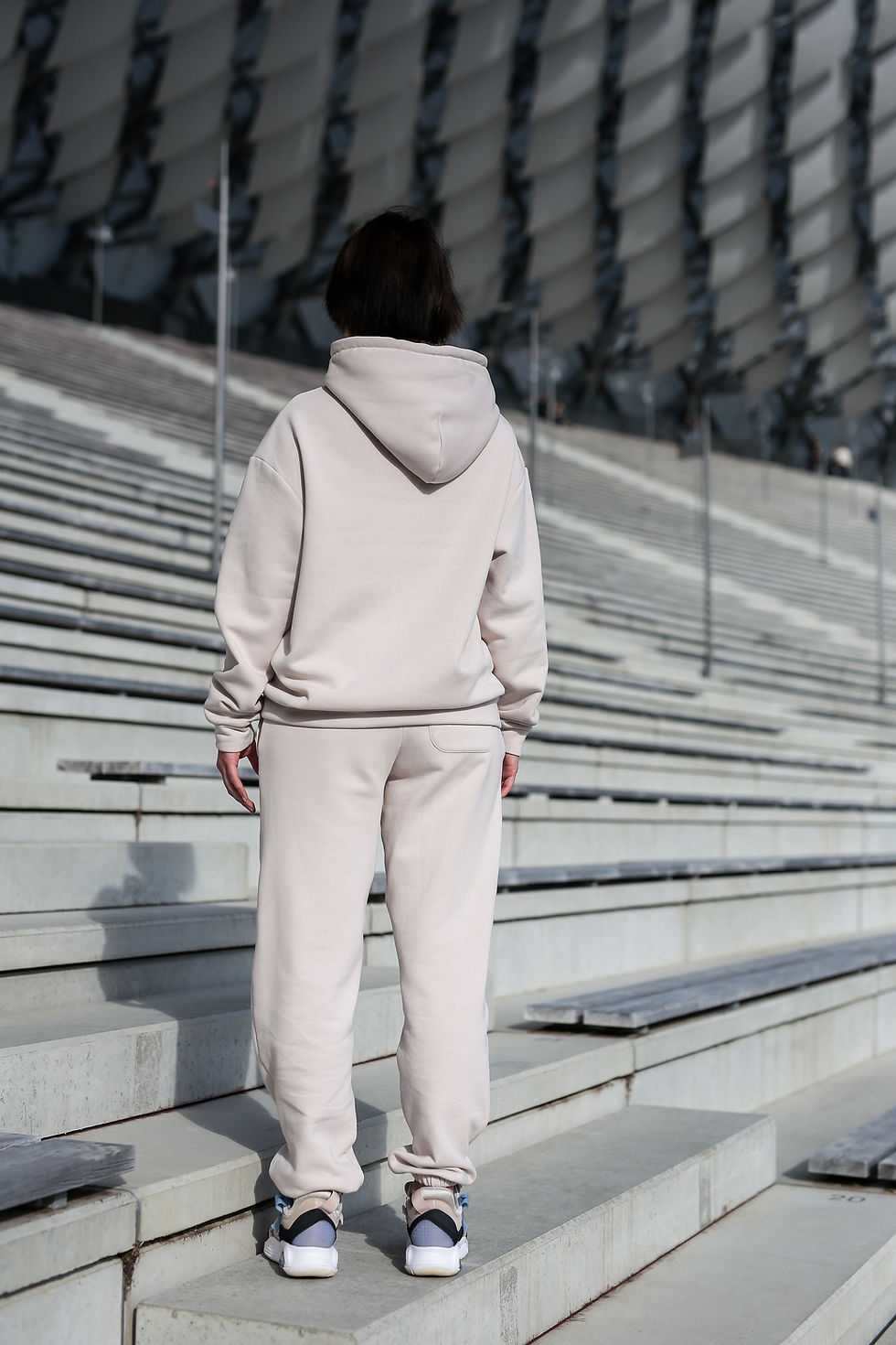 Sīktēls: White Sand Hoodie&Jogger komplekts