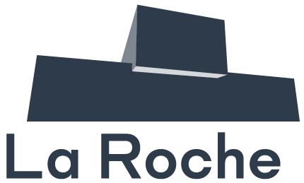 La Roche House Belfast Logo Blue