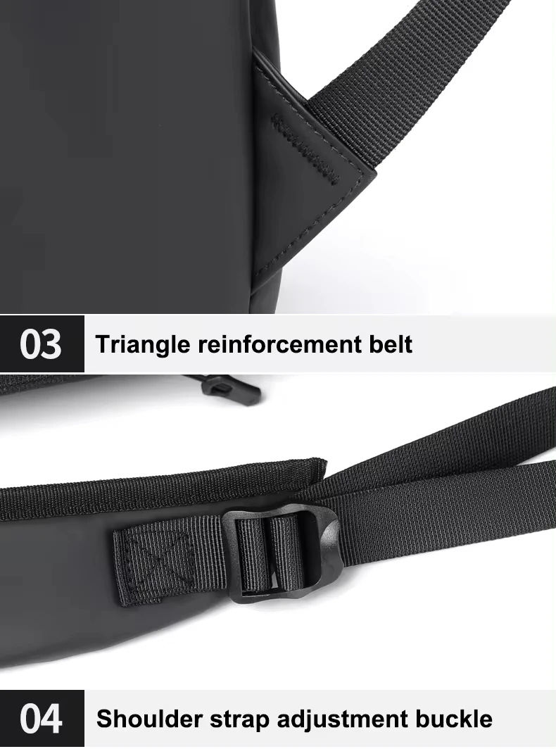 Miniatura: Mochila Masculina Premium em Couro Sintético PU – Compartimento para Notebook at