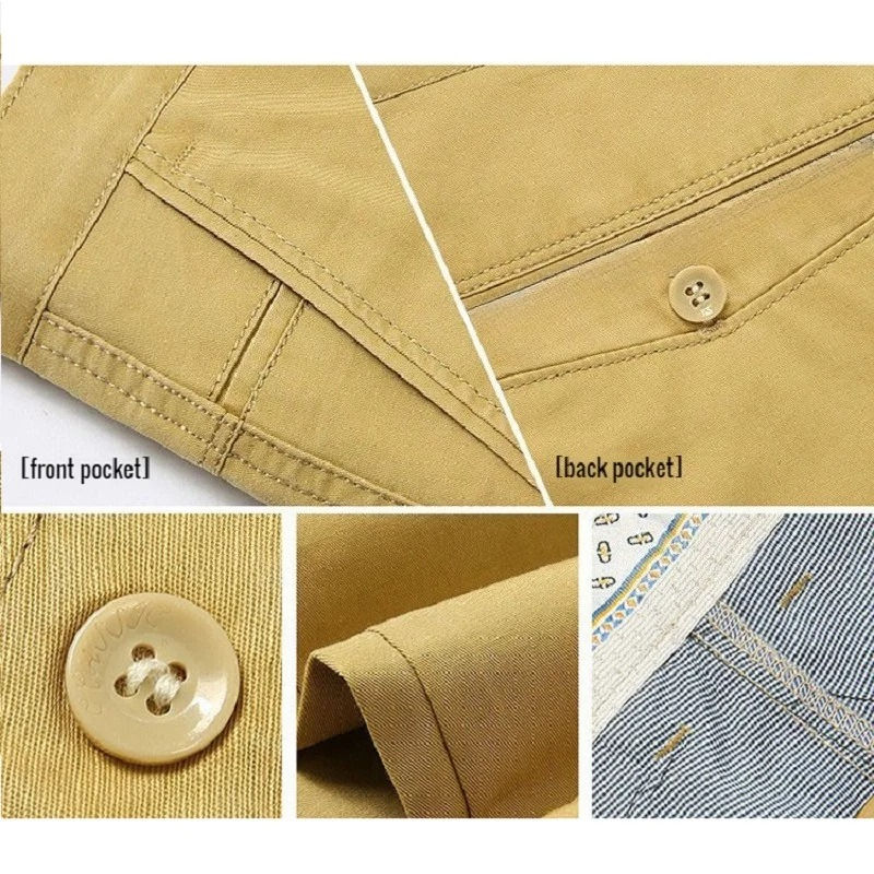 Miniatura: Calça Masculina Casual e Social em Algodão