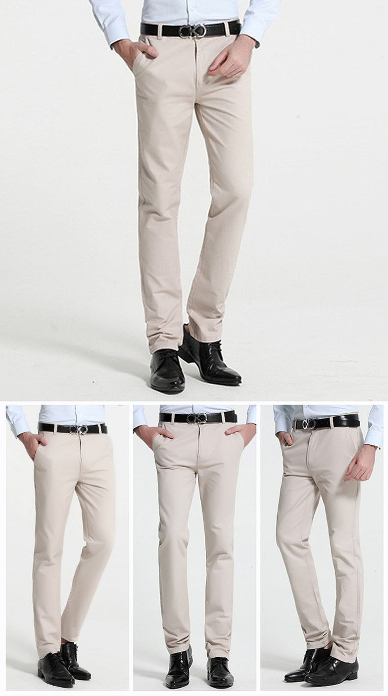 Miniatura: Calça Masculina Casual e Social em Algodão
