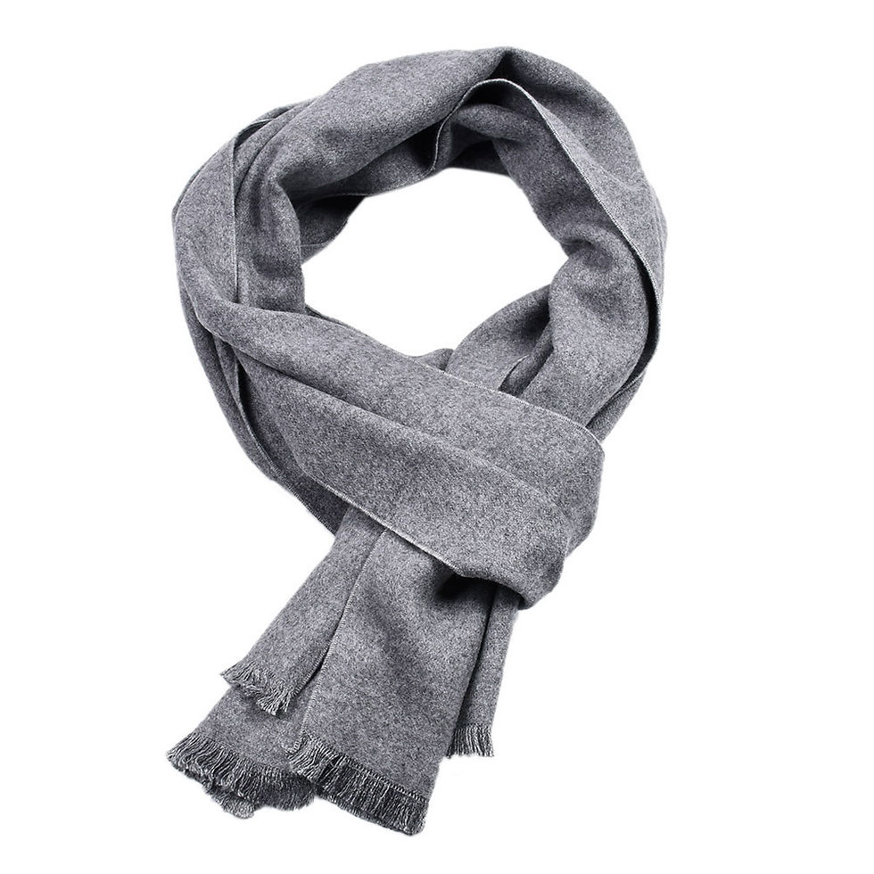 Miniatura: "Cachecol Premium de Cashmere – Macio, Elegante e Quente para o Inverno | Pashmi