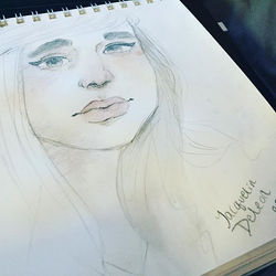Semi-realism portrait study of _jacqueli