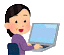 パソコンする人（女性）.gif
