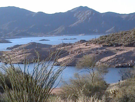 AZ Pro Marty Lawrence at Bartlett Lake