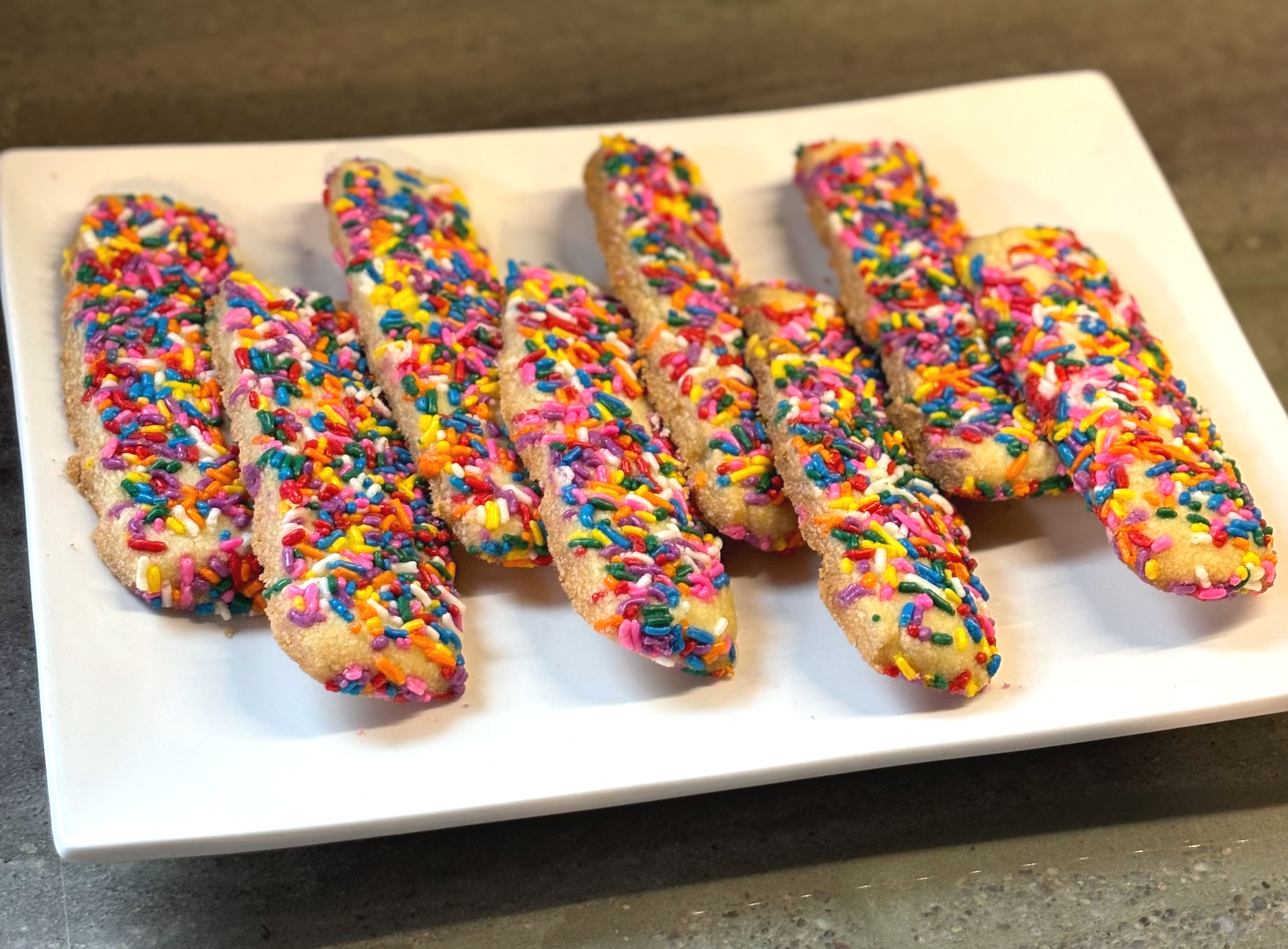Sprinkle Cookie Sticks
