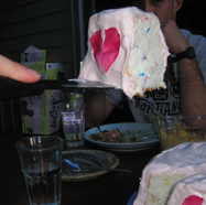 eating "fake" cake :                   ★ ★ ★ ★ ☆
