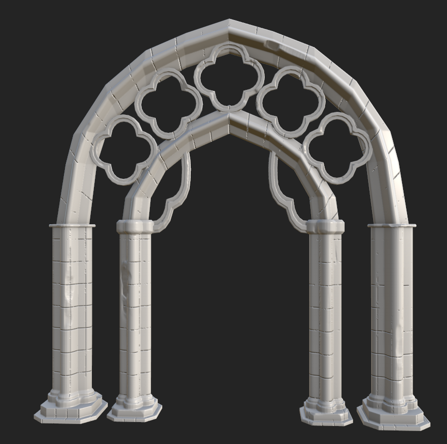 Brick generators on my archway