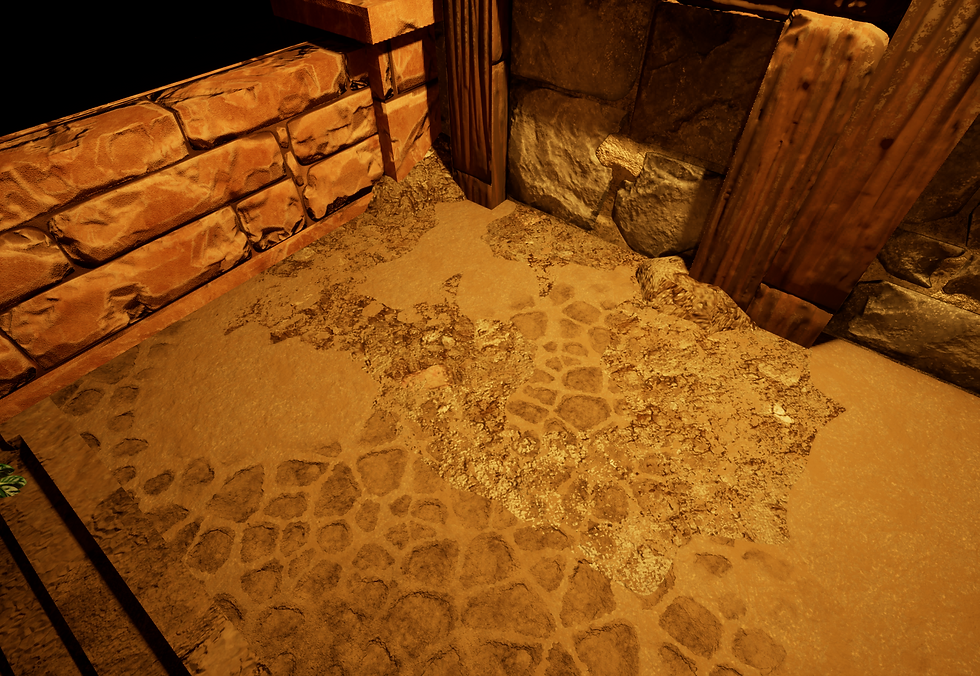 In areas where my decal was placed next to walls, I turned off "receives decals" on the settings of the wall meshes so that they would not also display the decal.