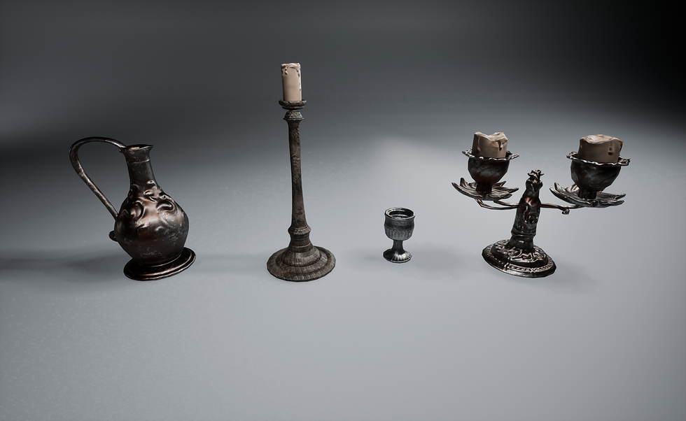 Small props render