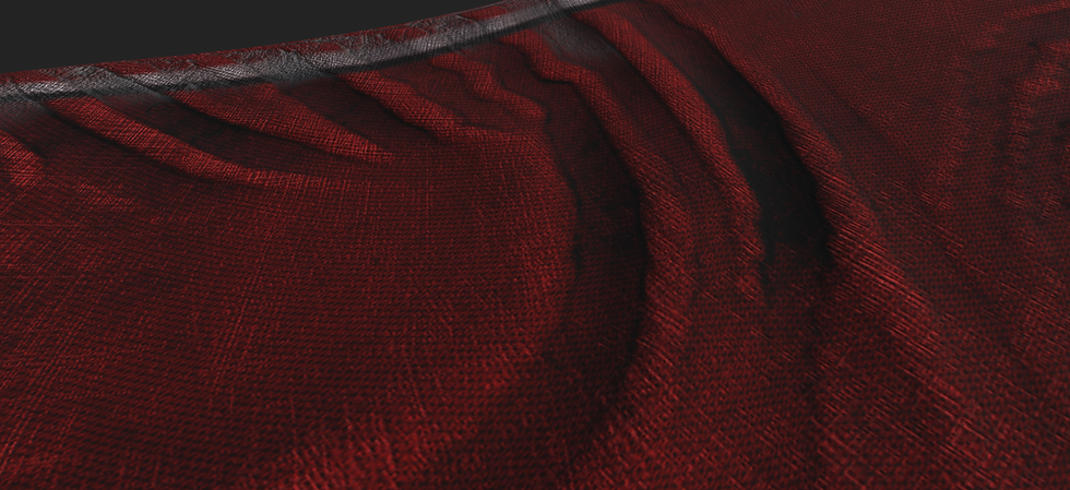 Dark and light areas on the folds created with generators and masks
