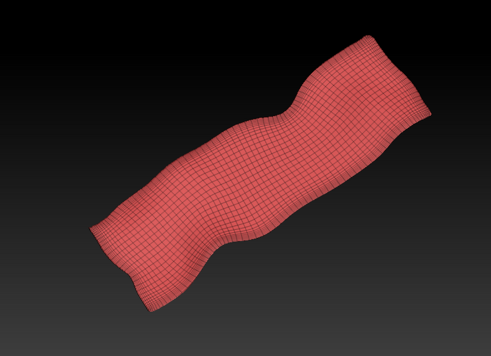Low poly mesh