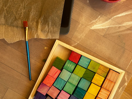 Holz mit Lebensmittelfarben färben – meine einfache DIY-Anleitung