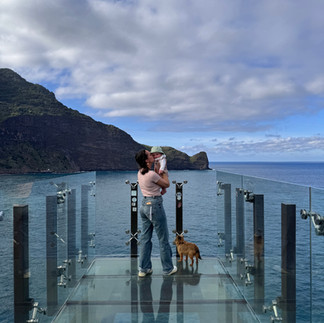 santana Glasbalkon baby ausflug madeira