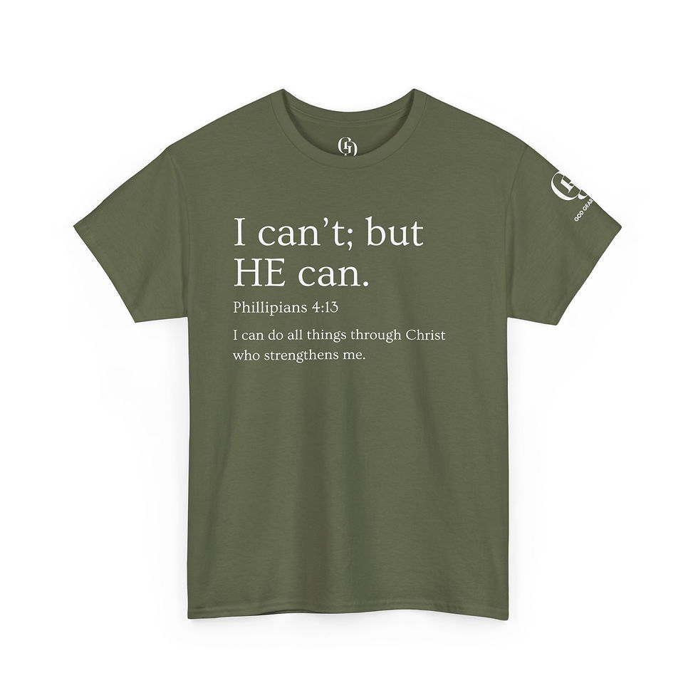 Thumbnail: He Can Unisex Tee