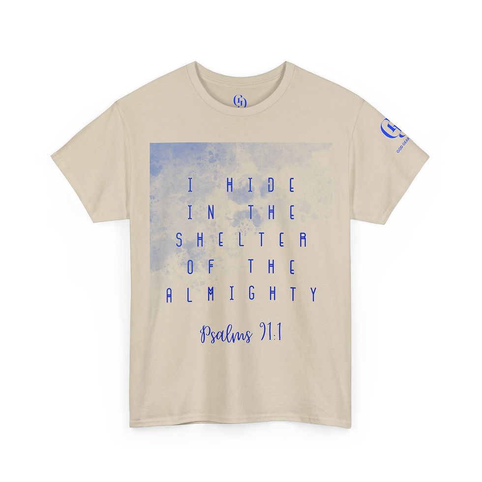 Thumbnail: I Hide In The Shelter Unisex Tee