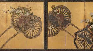 東京国立博物館所蔵「花車図屏風」考