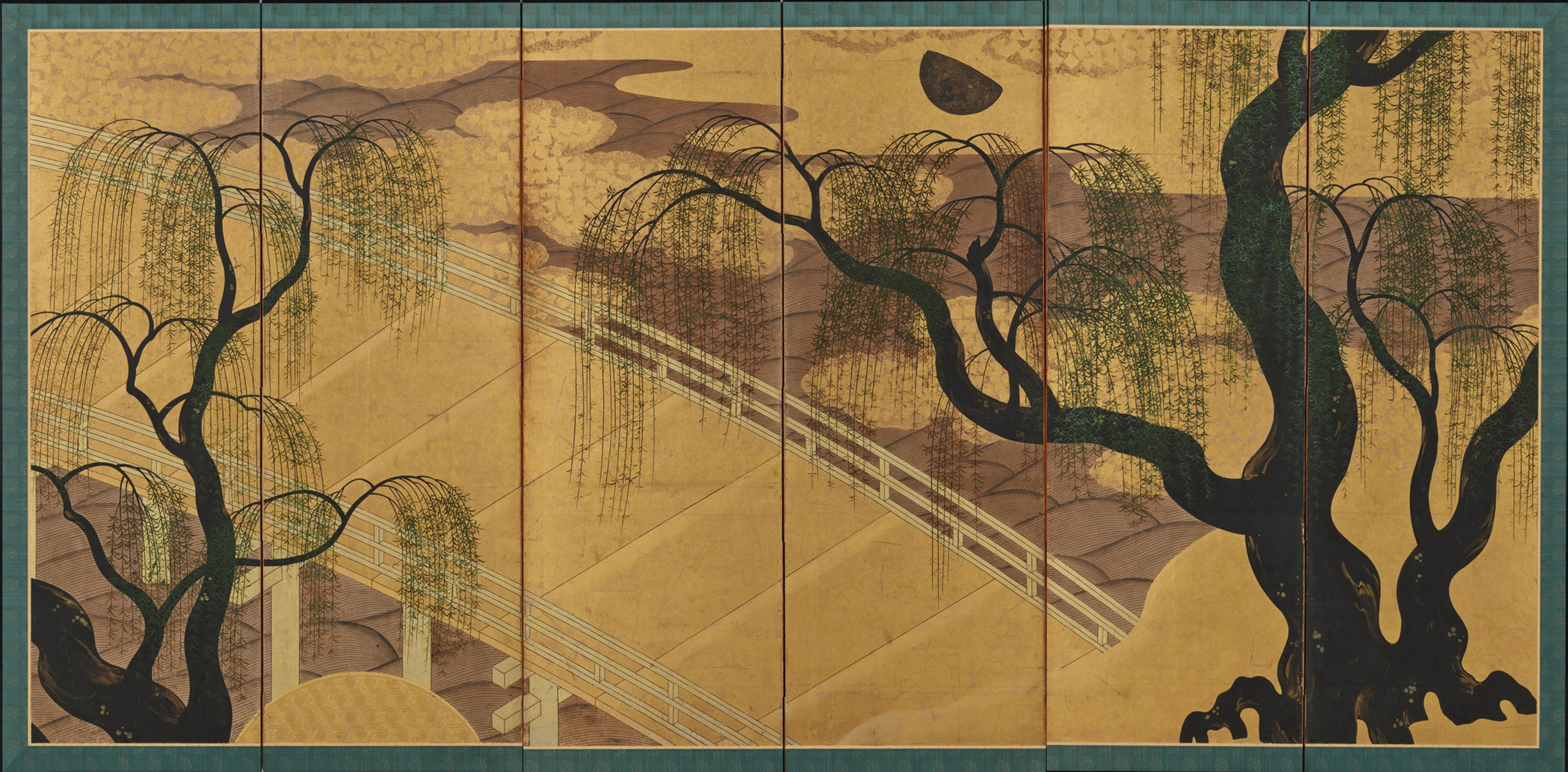 自画，風景 水墨画 金色フレーム 自画，風景 水墨画 金色フレーム 【公式通販】