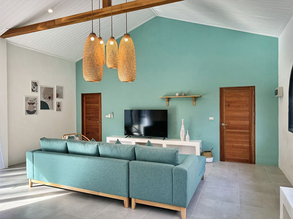 Boho Village 4BR Living Room