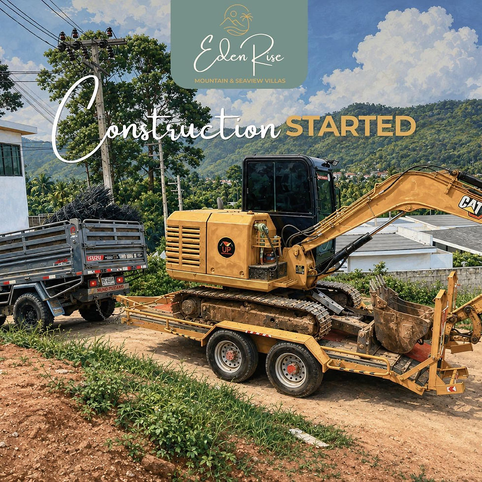 Eden Rise construction update 20 May